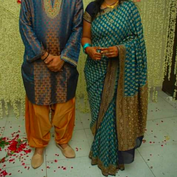 Heavy designer saree